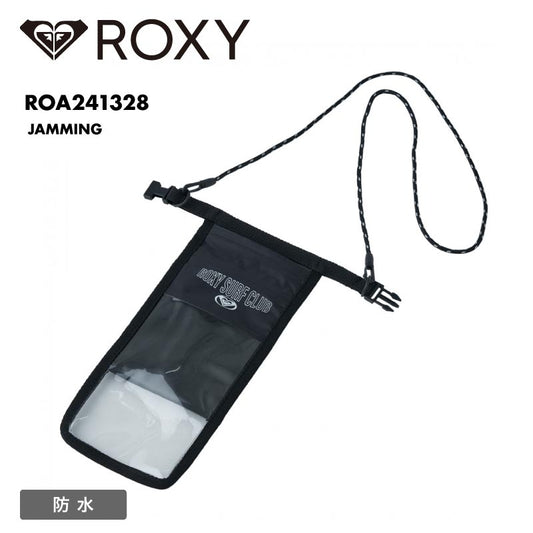 ROXY/ロキシー レディース 防水スマホケース JAMMING 2024 SPRING ROA241328 防水ケース スマートフォン スマホ入れ 海 プール 携帯ポーチ ブランド 首から下げる 撮影可能 女性用【メール便発送 24SS-05】