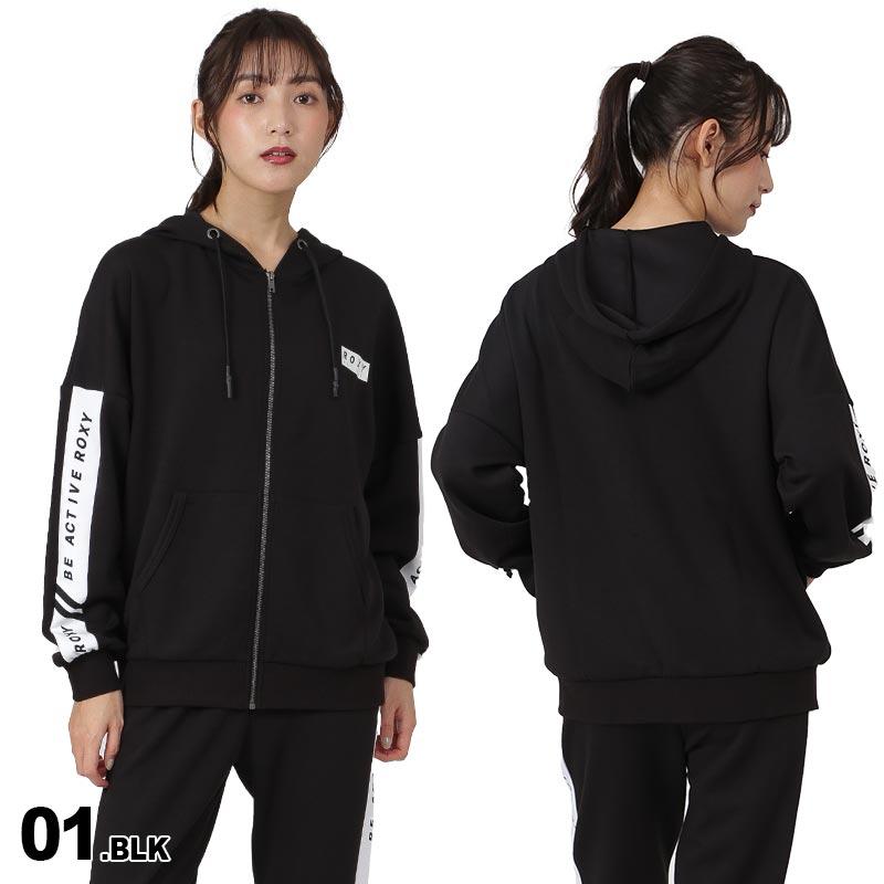 ROXY Women's Fitness Jacket RZP231541 Zip Up Hoodie Sweat Jersey Top Gym Yoga Wear For Women 