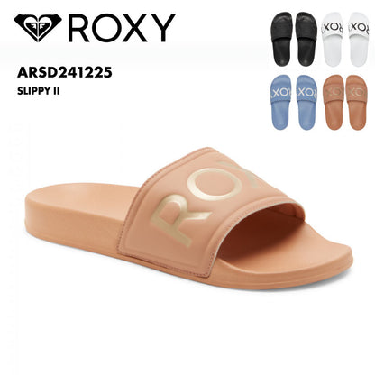 ROXY/ロキシー レディース シャワーサンダル SLIPPY II 2024 SPRING ARSD241225 シンプル ビーサン サンダル ビーチ ロゴ ブランド おしゃれ ギフト プレゼント 女性用