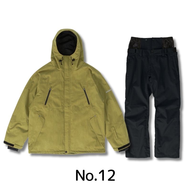 [福袋 返品不可] 3点セット レンタルよりお得 スノーボードウェア メンズ スノージャケット + スノーパンツ + ゴーグル  PONTAPES/ポンタぺス PSET-24_3