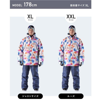 [福袋 返品不可] 3点セット レンタルよりお得 スノーボードウェア メンズ スノージャケット + スノーパンツ + ゴーグル  PONTAPES/ポンタぺス PSET-24_3