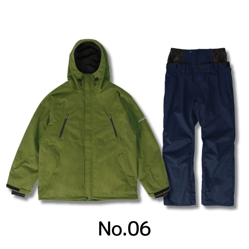 [福袋 返品不可] 3点セット レンタルよりお得 スノーボードウェア メンズ スノージャケット + スノーパンツ + ゴーグル  PONTAPES/ポンタぺス PSET-24_3