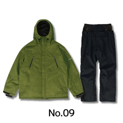 [福袋 返品不可] 3点セット レンタルよりお得 スノーボードウェア メンズ スノージャケット + スノーパンツ + ゴーグル  PONTAPES/ポンタぺス PSET-24_3