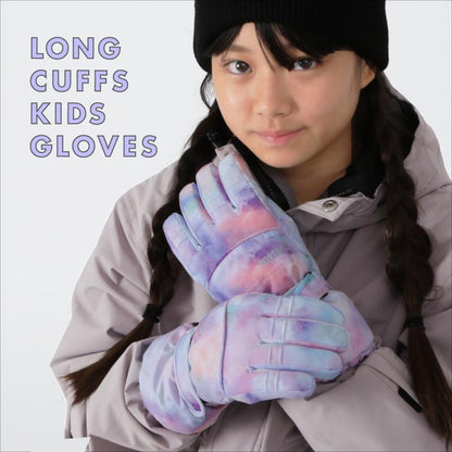 スノーボード グローブ キッズ スノボ スキー スノー 雪遊び 手袋 5本指 防寒 撥水 防水 PONTAPES/ポンタぺス PJR-103 [メール便対応]