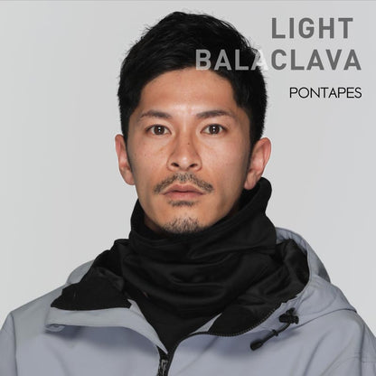 スノーボード バラクラバ メンズ レディース スキー フェイスマスク フェイスカバー ネックカバー フェイスガード ３way 防寒 保温 冬 PONTAPES/ポンタぺス PONF-106 メール便発送
