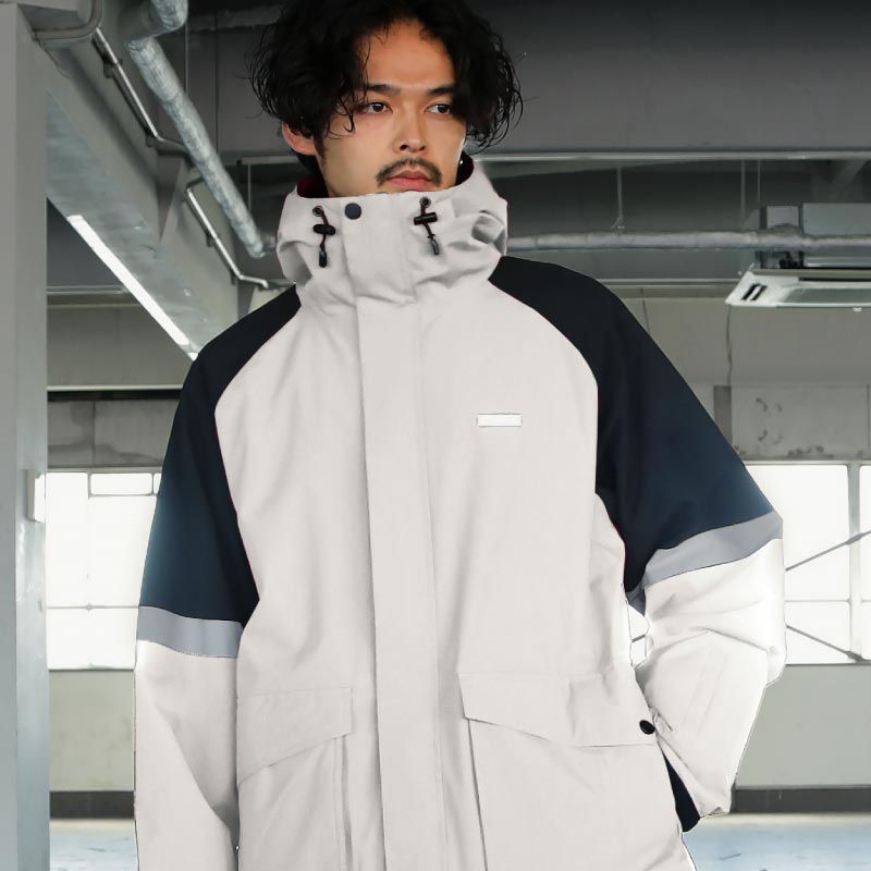 빅 포켓 상하 세트 스노우 보드 웨어 맨즈 레이디스 PONTAPES PSET-46