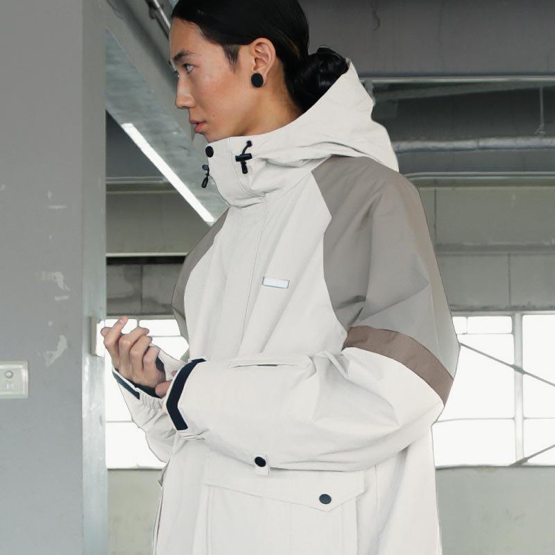 빅 포켓 상하 세트 스노우 보드 웨어 맨즈 레이디스 PONTAPES PSET-46