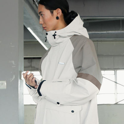 빅 포켓 상하 세트 스노우 보드 웨어 맨즈 레이디스 PONTAPES PSET-46