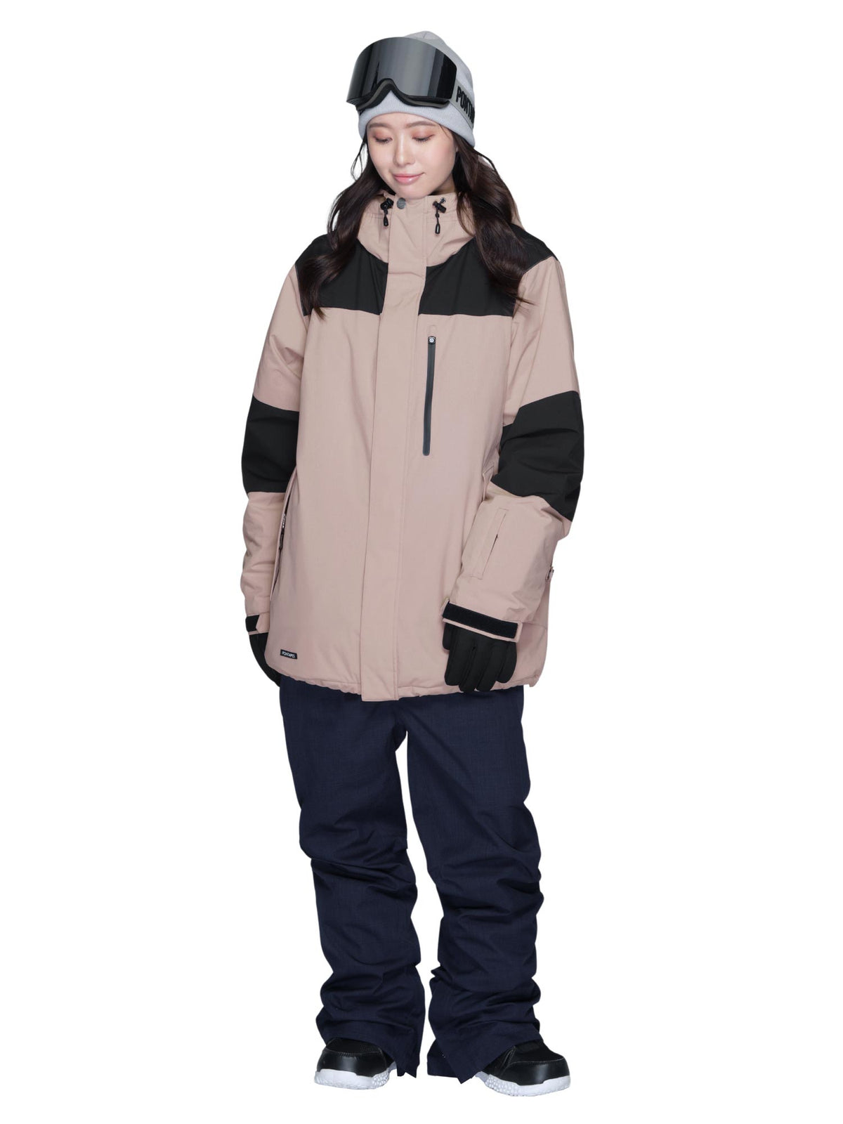 Pullover Top and Bottom Set Snowboard Wear Men's Women's PONTAPES PSET-44