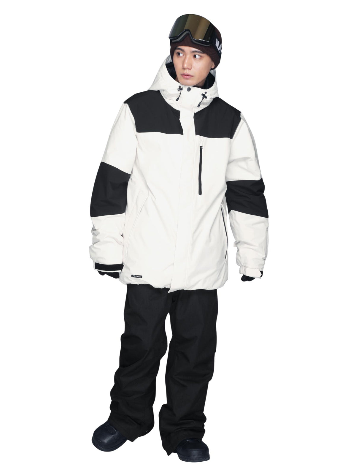 Pullover Top and Bottom Set Snowboard Wear Men's Women's PONTAPES PSET-44