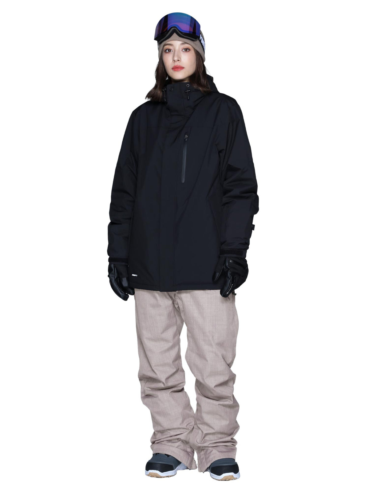 Pullover Top and Bottom Set Snowboard Wear Men's Women's PONTAPES PSET-44