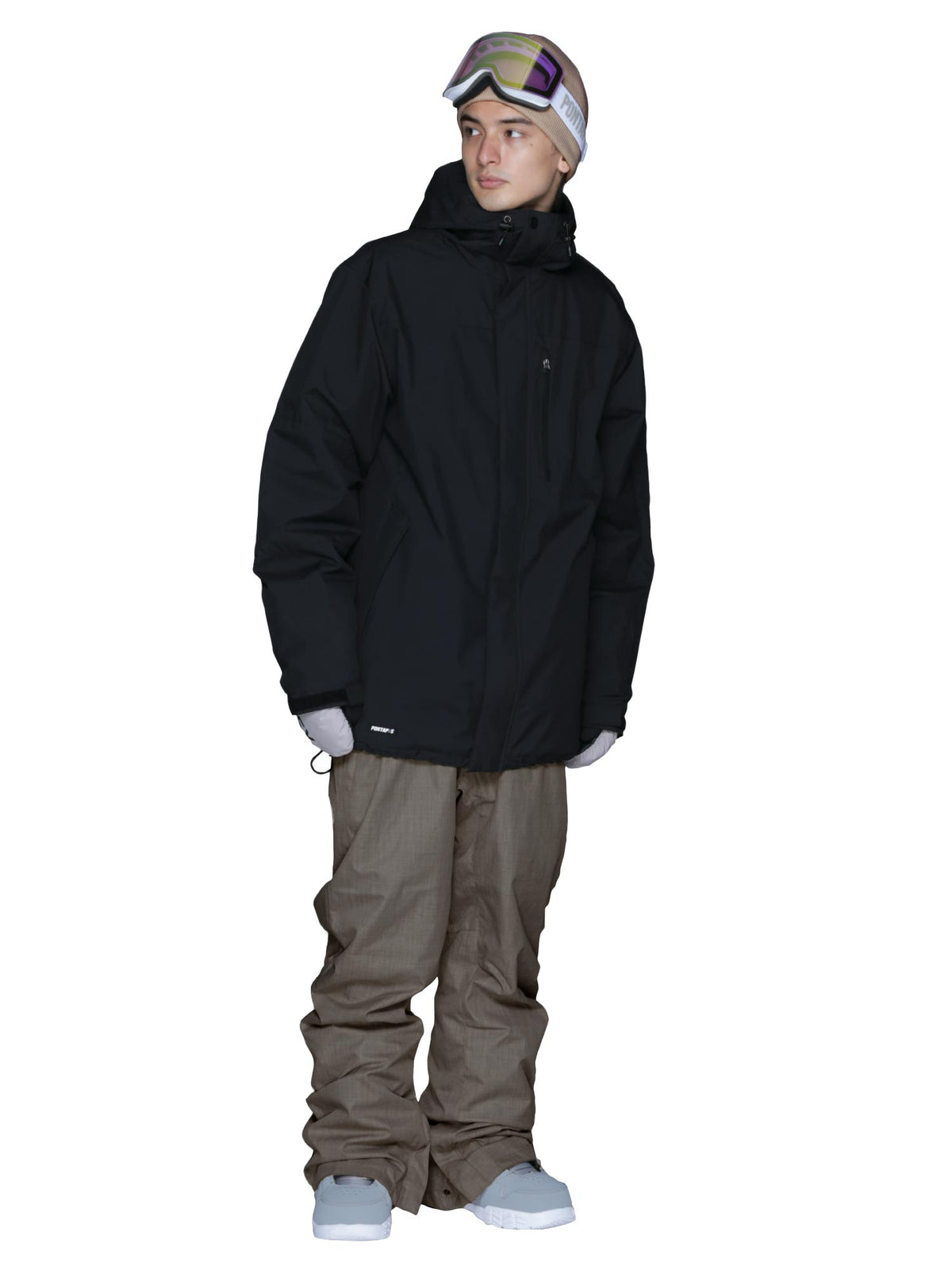 Pullover Top and Bottom Set Snowboard Wear Men's Women's PONTAPES PSET-44