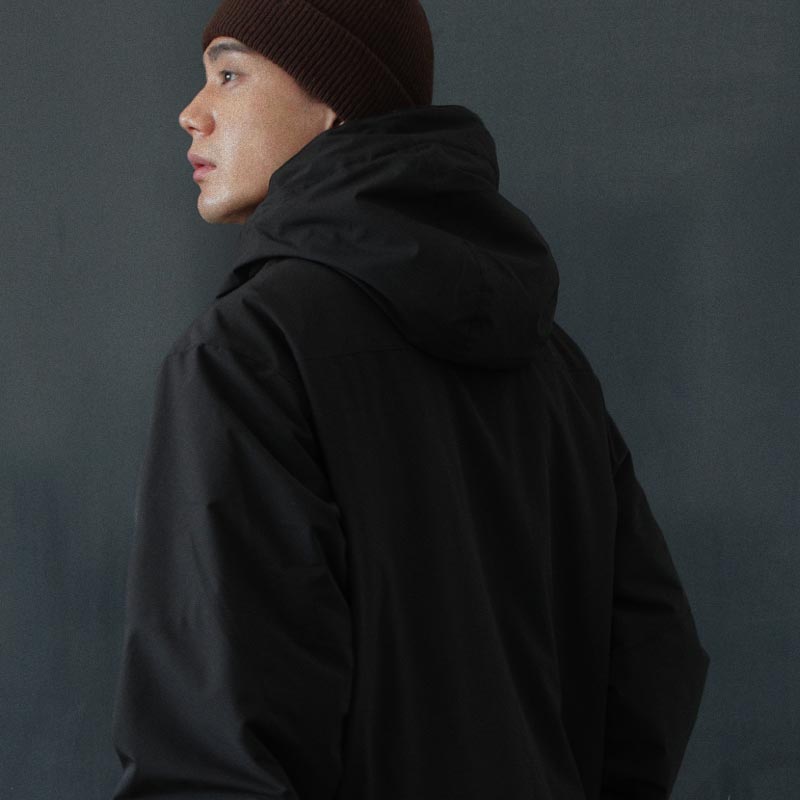 [16~25カラー]  スノーボードウェア メンズ  上下セット ルーズシルエット 中綿入り 撥水 防寒 25-26モデル PONTAPES/ポンタぺス PISET-43PJB