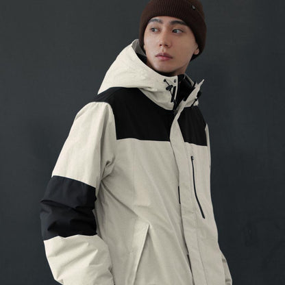 [16~25カラー]  スノーボードウェア メンズ  上下セット ルーズシルエット 中綿入り 撥水 防寒 25-26モデル PONTAPES/ポンタぺス PISET-43PJB