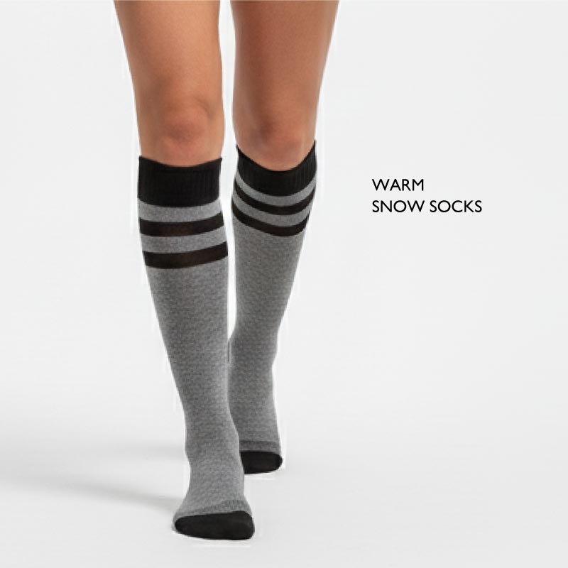 スノーソックス ウォームソックス メンズ レディース  スノーボード スノボ スキー ウインタースポーツ スノー 防寒 吸湿発熱 厚手 ムレない 消臭 PONTAPES/ポンタぺス POSX-112 [メール便対応]
