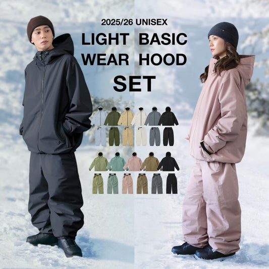 Line Reflector Top and Bottom Set Snowboard Wear Men's Women's PONTAPES PSET-42