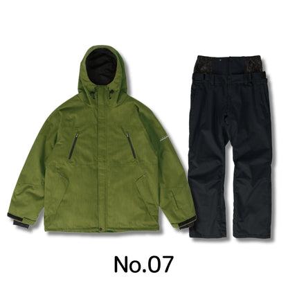 5点セット レンタルよりお得 スノーボードウェア メンズ レディース スキーウェア 上下セット レギュラーシルエット PONTAPES/ポンタぺス PSET-2324
