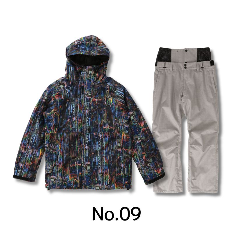 5点セット レンタルよりお得 福袋 スノーボードウェア メンズ