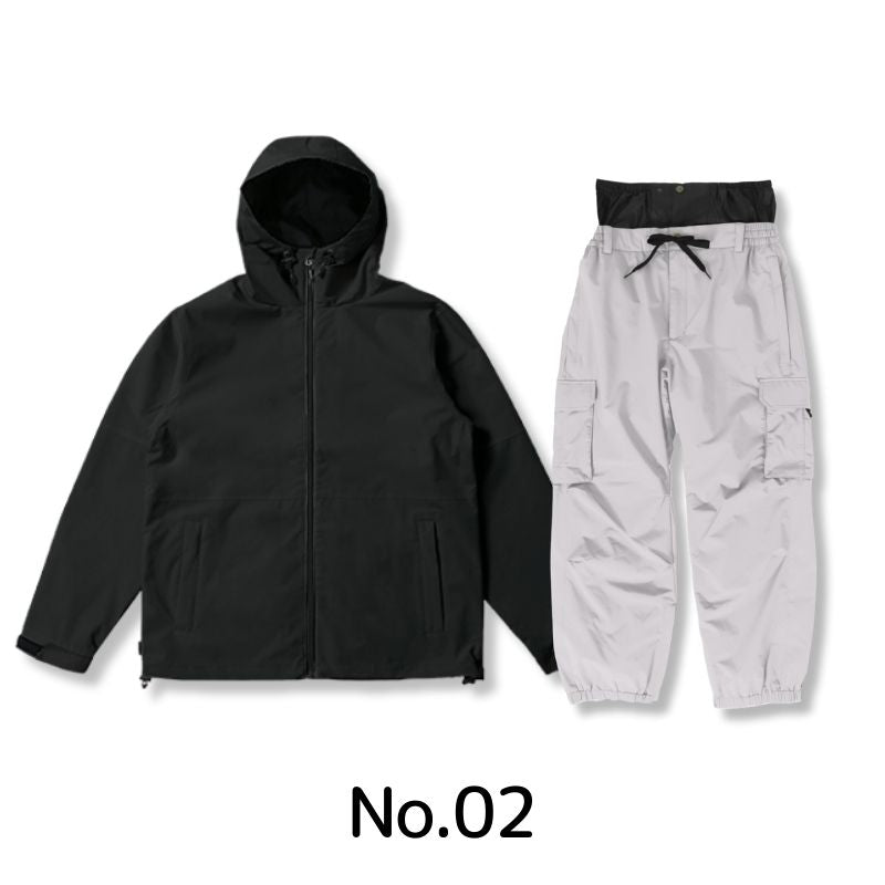 《上下で9,900円》 スノーボードウェア メンズ レディース 上下セット ジャケット パンツ スキーウェア ボードウェア スノボウェア スノボーウェア ボードウェア ウエア パンツ スノーボード スノボー スキー スノーウェア おしゃれ 大きいサイズ PN-2601