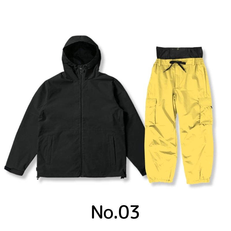スノーボードウェア メンズ レディース 上下セット ジャケット パンツ