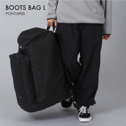 ブーツバッグ スノーボード メンズ レディース スキー ブーツ用バッグ バックパック リュック 65L 大容量 ブーツ シューズ 仕切り付 PONTAPES/ポンタぺス PONBAG-143