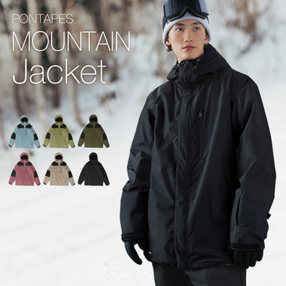 Mountain jacket snowboard wear Men's Women's PONTAPES POJ-383 