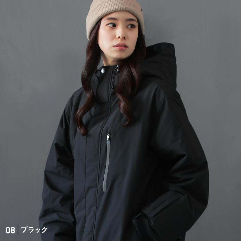 スノーボードウェア メンズ レディース ジャケット単品 マウンテン ルーズシルエット 中綿入り 撥水 防寒 25-26モデル PONTAPES/ポンタぺス POJ-383