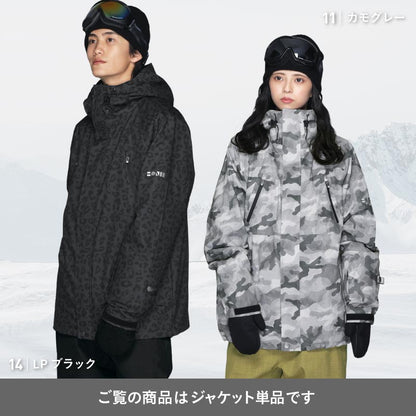 레귤러 재킷 스노우 보드웨어 여성 남성 PONTAPES POJ-300MB 