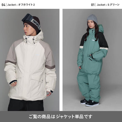 Big Pocket Jacket Snowboard Wear Men's Women's PONTAPES POJ-426 