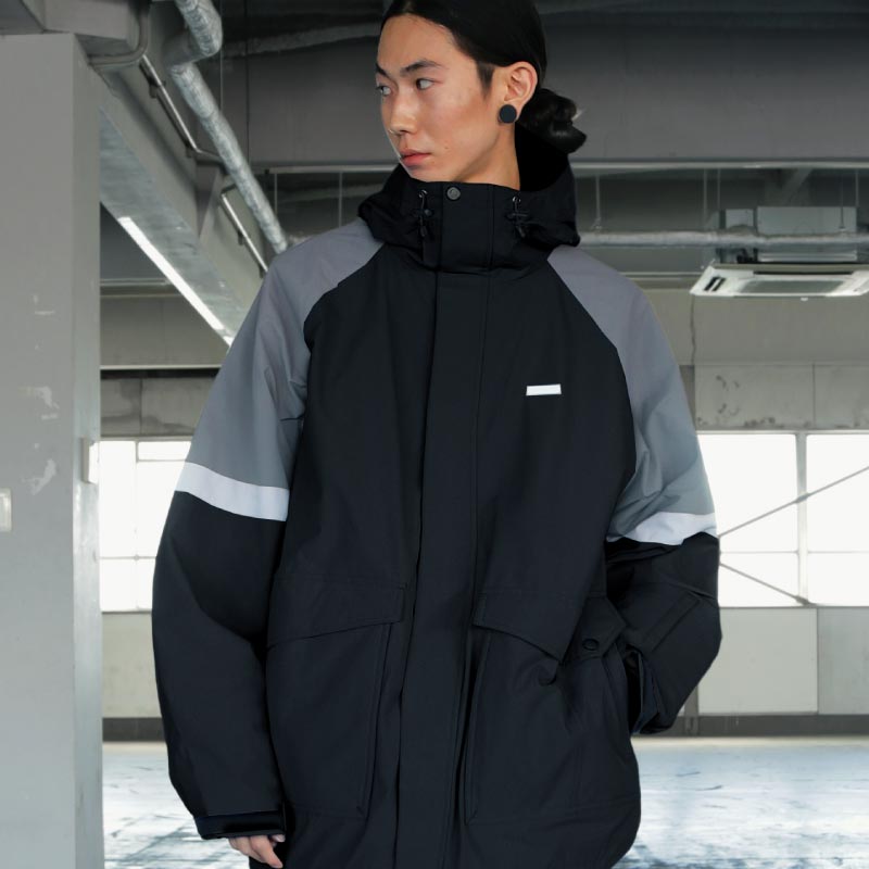 Big Pocket Jacket Snowboard Wear Men's Women's PONTAPES POJ-426 