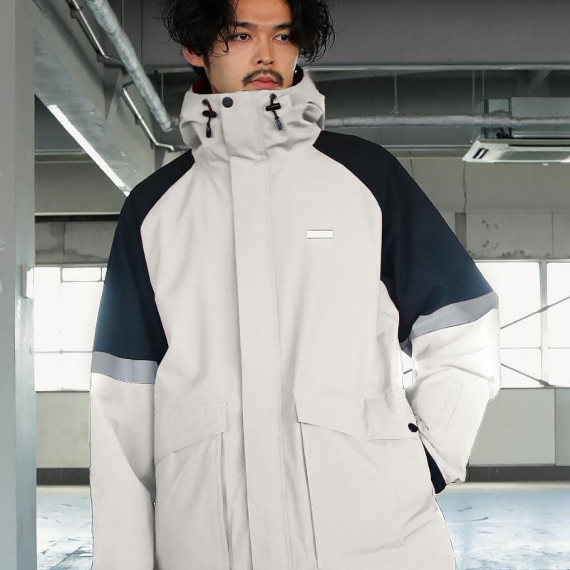 Big Pocket Jacket Snowboard Wear Men's Women's PONTAPES POJ-426 