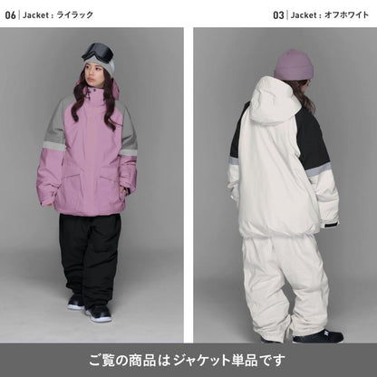 Big Pocket Jacket Snowboard Wear Men's Women's PONTAPES POJ-426 