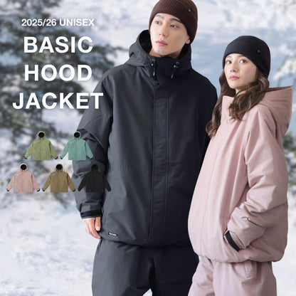 スノーボードウェア メンズ ジャケット単品 スキージャケット 中綿入り 撥水 防寒 25-26モデル PONTAPES/ポンタぺス POJ-452