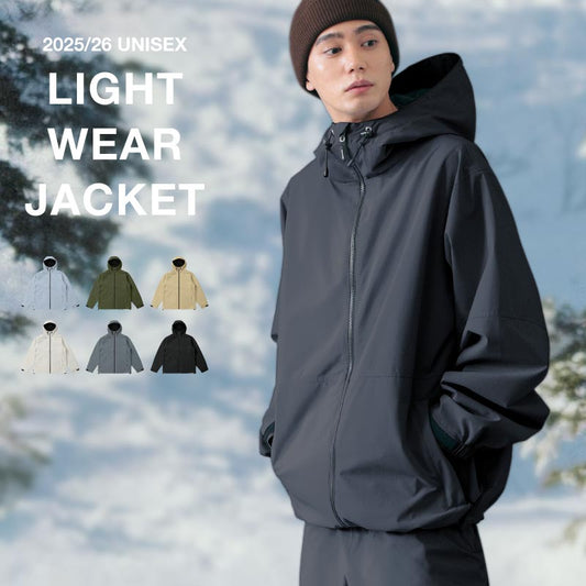 発送開始 スノーボードウェア メンズ レディース ジャケット単品 スキーウェア 中綿なし  撥水 防風 雪山 ルーズシルエット 25-26モデル  PONTAPES/ポンタぺス PLJ-454