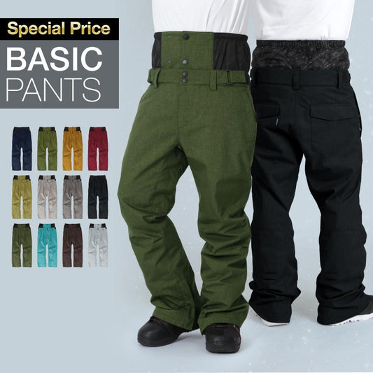 솔리드 스노우 팬츠 팬츠 스노우 보드 팬츠 맨즈 레이디스 PONTAPES POP-431 