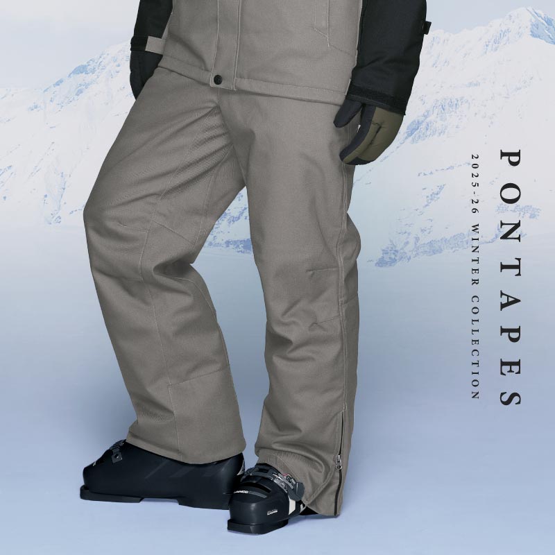 스트레치 스키 팬츠 스키웨어 맨즈 레이디스 PONTAPES POP-438W 