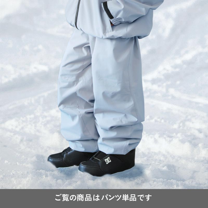 発送開始 スノーボードウェア メンズ レディース パンツ単品 スキーウェア  防寒 撥水 防風 雪山 ルーズシルエット 25-26モデル PONTAPES/ポンタぺス PLP-435