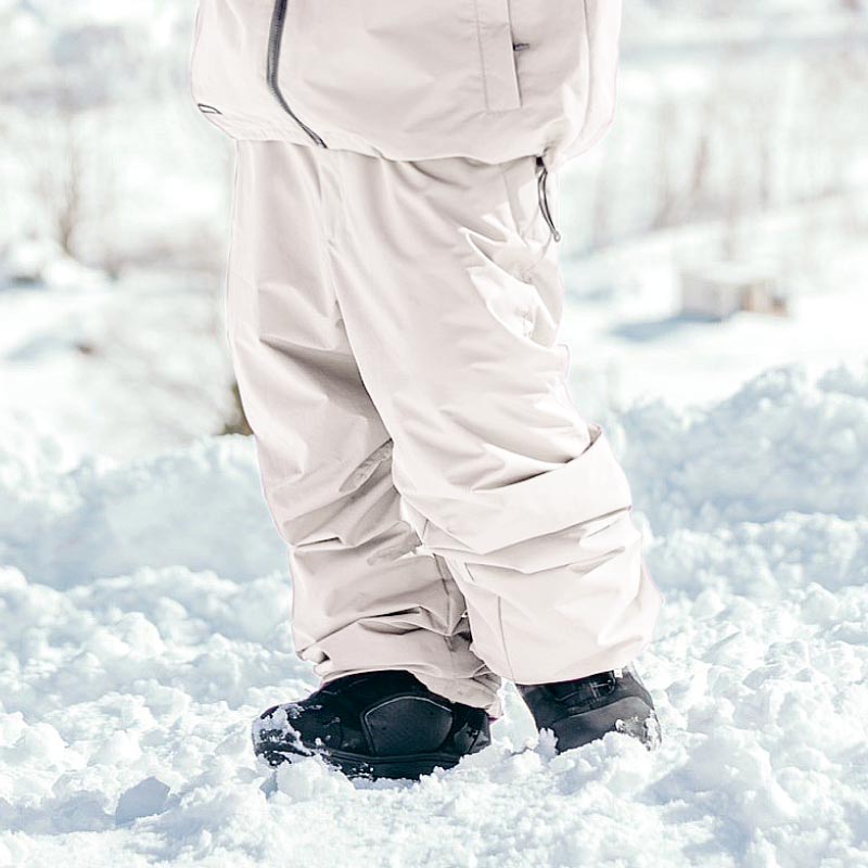 発送開始 スノーボードウェア メンズ レディース パンツ単品 スキーウェア  防寒 撥水 防風 雪山 ルーズシルエット 25-26モデル PONTAPES/ポンタぺス PLP-435