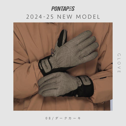 5 Finger Snow Glove Men's PONTAPES PG-05 