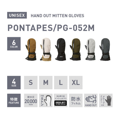 Handout Snow Glove Men's PONTAPES PG-052M 