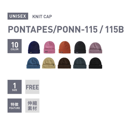 방한 니트 캡 스노웨어 맨즈 레이디스 PONTAPES PONN-115 