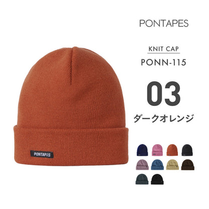방한 니트 캡 스노웨어 맨즈 레이디스 PONTAPES PONN-115 