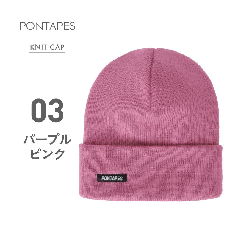 PONTAPES PONN-115 Cold Protection Knit Cap Snow Wear Men's Women's 