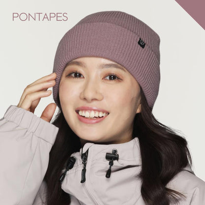 방한 니트 캡 스노웨어 맨즈 레이디스 PONTAPES PONN-115 