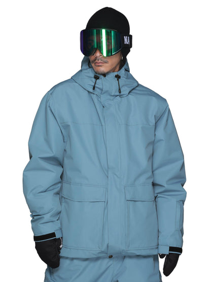 Reflector Big Style Jacket Snowboard Wear Men's Women's namelessage age-826