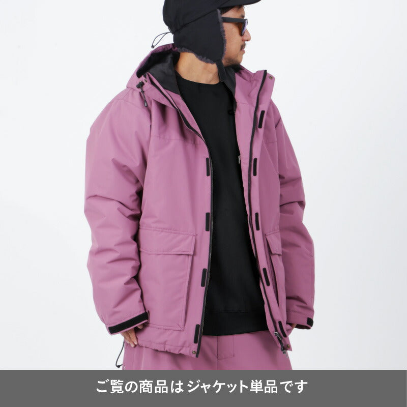 Reflector Big Style Jacket Snowboard Wear Men's Women's namelessage age-826