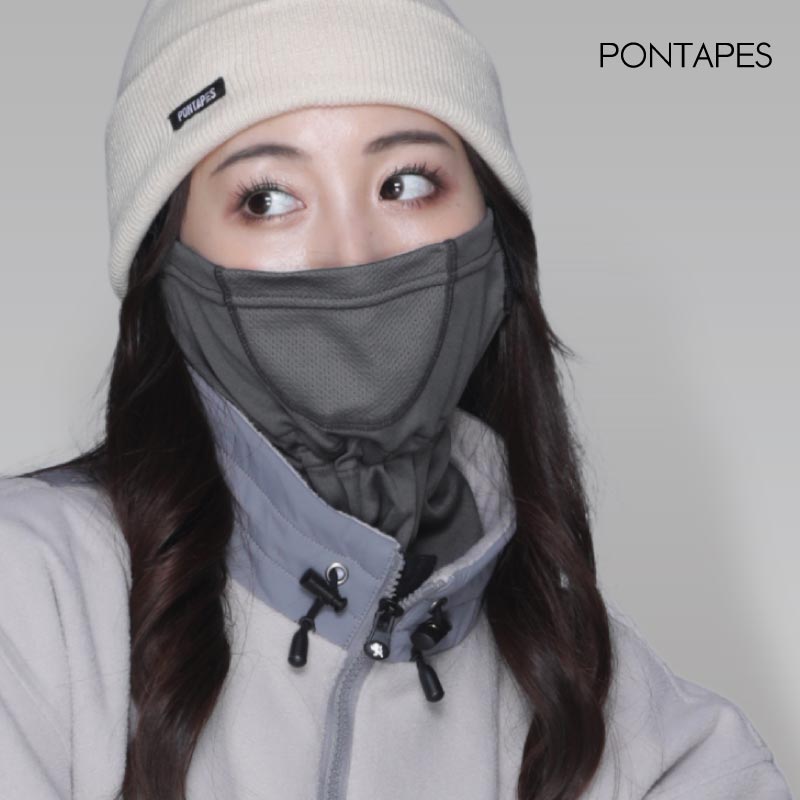 방한 헤드리스 바라클라바 스노웨어 맨즈 레이디스 PONTAPES PONF-104 