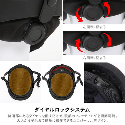 つば付きキャップ型 ヘルメット ベンチレーション スノー用  レディース メンズ  PONTAPES PONH-1982