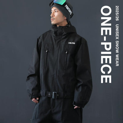 원피스 스노우 보드웨어 스노우웨어 남성 여성 PONTAPES POW-333M 