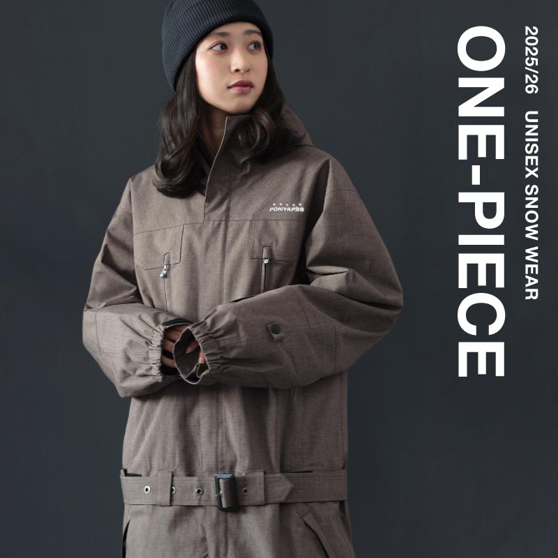 원피스 스노우 보드웨어 스노우웨어 남성 여성 PONTAPES POW-333M 